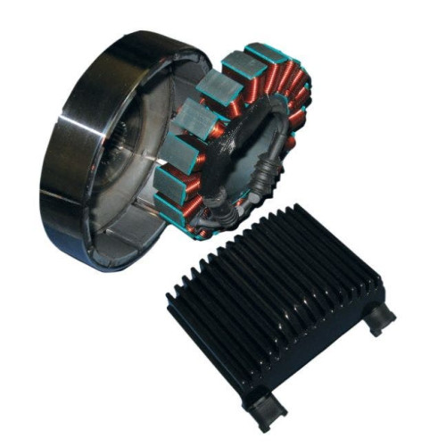 PartzBiz HD: 4419224-ชุดชาร์จ Cycle Electric 3-Phase 50A สำหรับ Harley-Davidson Dyna Glide 2012-2013 | CE-87T