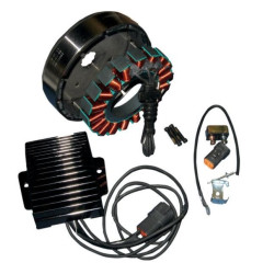 PartzBiz HD DS21120859 - ชุดชาร์จ Cycle Electric 3-Phase 50A สำหรับ Harley-Davidson Flh/Flt 2009-2010 | CE-84T-09 PartzBiz HD DS21120859 - ชุดชาร์จ Cycle Electric 3-Phase 50A สำหรับ Harley-Davidson Flh/Flt 2009-2010 | CE-84T-09