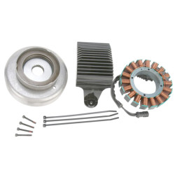 PartzBiz HD DS21120410 - ชุดชาร์จ Cycle Electric 3-Phase 50A สำหรับ Harley-Davidson Flh/Flt 2007-2008 (เปลี่ยน OEM) | CE-84T-07 PartzBiz HD DS21120410 - ชุดชาร์จ Cycle Electric 3-Phase 50A สำหรับ Harley-Davidson Flh/Flt 2007-2008 (เปลี่ยน OEM) | CE-84T-07