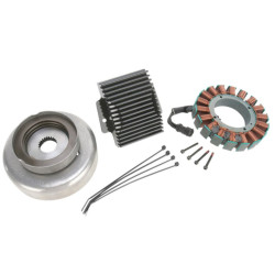 PartzBiz HD DS21120412 - ชุดชาร์จ Cycle Electric 3-Phase 50A สำหรับ Harley-Davidson Softail 2008-2011 (เปลี่ยนอะไหล่ OEM) | CE-86T PartzBiz HD DS21120412 - ชุดชาร์จ Cycle Electric 3-Phase 50A สำหรับ Harley-Davidson Softail 2008-2011 (เปลี่ยนอะไหล่ OEM) | CE-86T