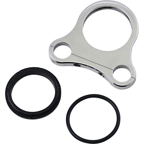 PartzBiz HD: 4419160-ผลิตภัณฑ์ประสิทธิภาพของวงจร CPP/9080M Single Gauge 1 ” T-Bar Handlebar Bracket Harley ใหม่ที่ดีที่สุดรถจักรยานยนต์ที่กำหนดเอง chopper bobber speedometer tachometer