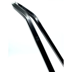 PartzBiz HD DS15010699 - Cycle Visions 30" Black Squaretude Styled Sissy Bar Narrow 6.88-7.62 Side Plate