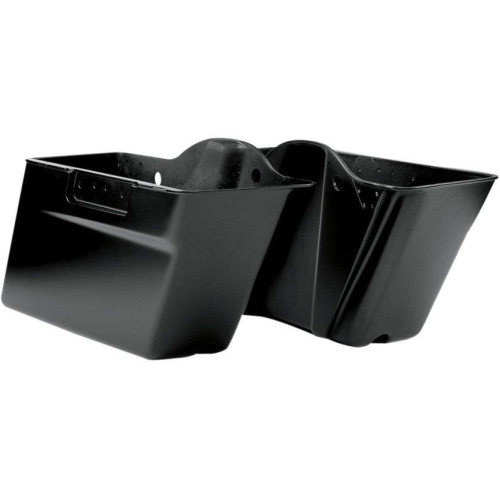 PartzBiz HD: 4419094-Cycle Visions CV7405B Bagger Tail Kit สำหรับ Dyna FXD 00-05 สีดำ Saddlebag Mounts