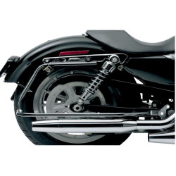 PartzBiz HD DS35010733 - Cycle Visions Bagster Saddlebag Mount for Harley Sportster XL Models Black Mounts PartzBiz HD DS35010733 - Cycle Visions Bagster Saddlebag Mount for Harley Sportster XL Models Black Mounts