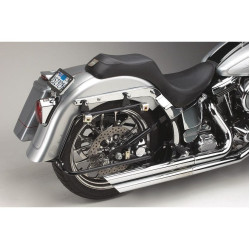 PartzBiz HD DS35010539 - Cycle Visions CV-7201 Bagger Tail Kit w/ Black Mounts for Harley FLST 08-17 PartzBiz HD DS35010539 - Cycle Visions CV-7201 Bagger Tail Kit w/ Black Mounts for Harley FLST 08-17