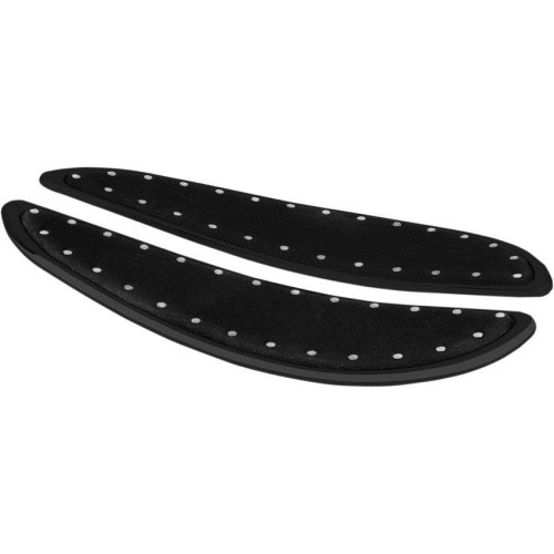 PartzBiz HD: 4419074-CycleSmiths Curved Black 14" Banana Driver Floorboards for Harley FLHT 80-17 1621-0732 105-BP