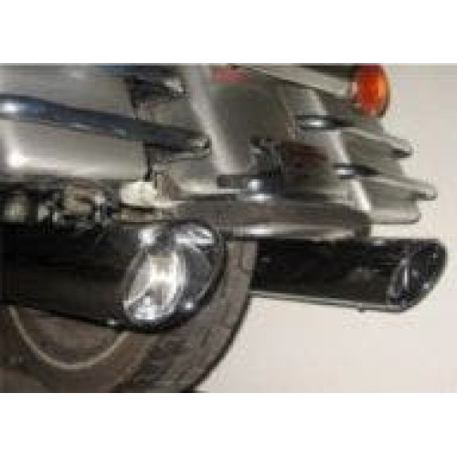 PartzBiz HD: 4419068-D&D Chrome 4" Interchangeable Muffler End Cap 30 Degree Sold Each w/ Bolts 604-11ECap30 Harley M8 Milwaukee Eight Touring Cruiser Chopper best for FLH FLT FLHX electra road street glide king tri