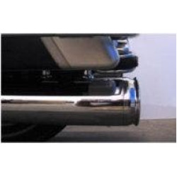 PartzBiz HD DD604-12ECapFM - D&D Chrome 4 ” ปลายท่อไอเสียแบบถอดเปลี่ยนได้ปากปลา ขายแต่ละอันพร้อมน็อต 604-11ECapFM Harley M8 Milwaukee Eight Touring Cruiser Chopper ดีที่สุดสำหรับ FLH FLT FLHX electra road street glide king tri