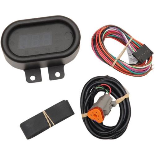 PartzBiz HD: 4418993-Dakota Digital MCL-5400-K Black Classic 5000 Series Speedometer Harley & Custom