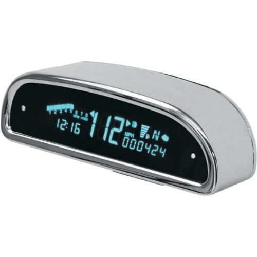 PartzBiz HD: 4418998-Dakota Digital MCV-7300 Chrome Hooded 7000 Series Speedometer Tachometer | MCV-7300