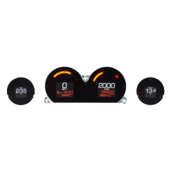 PartzBiz HD DS22120744 - Dakota Digital MLX-8414 Plug-In 4 LED เกจคลัสเตอร์ Harley FLH/T 14-18 PartzBiz HD DS22120744 - Dakota Digital MLX-8414 Plug-In 4 LED เกจคลัสเตอร์ Harley FLH/T 14-18