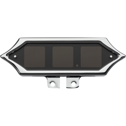 PartzBiz HD: 4418985-Dakota Digital MLX-9000 Series เกจวัดความเร็ว Chrome Spiked Harley Canbus 14-Up
