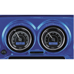 PartzBiz HD DS22120572 - Dakota Digital MVX-8200-KG-C MVX-8K 2 Gauge Plug สีดำ/สีเทา Chrome Bezels 96-03 | MVX-8200-KG-C PartzBiz HD DS22120572 - Dakota Digital MVX-8200-KG-C MVX-8K 2 Gauge Plug สีดำ/สีเทา Chrome Bezels 96-03 | MVX-8200-KG-C