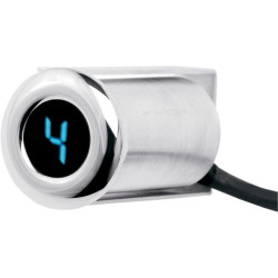 PartzBiz HD DS22120175 - Dakota Digital PGR-1000-F Chrome Blue LED การตั้งโปรแกรมอัตโนมัติตัวบ่งชี้เกียร์ | PGR-1000-F PartzBiz HD DS22120175 - Dakota Digital PGR-1000-F Chrome Blue LED การตั้งโปรแกรมอัตโนมัติตัวบ่งชี้เกียร์ | PGR-1000-F