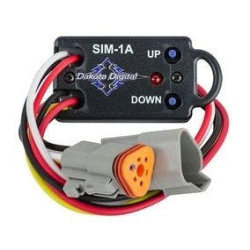 PartzBiz HD DS22100391 - Dakota Digital Sim-1 Speedometer Speedo Calibrator Recalibration Module Harley Softail FLH Dyna XL PartzBiz HD DS22100391 - Dakota Digital Sim-1 Speedometer Speedo Calibrator Recalibration Module Harley Softail FLH Dyna XL