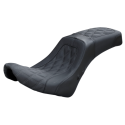 PartzBiz HD WP830-0135 - Danny Gray 21-208DIAAIR Weekday 2-Up IST Diamond Stitch Air Seat 18-23 Softail