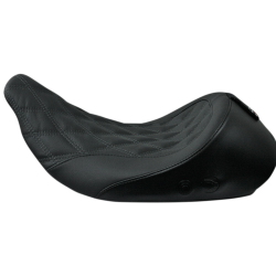 PartzBiz HD DS08011150 - Danny Gray Airhawk Bigseat Harley Backrest DD Stitch W/Gray Thread 08-23 FL | 21-418DIAAIR