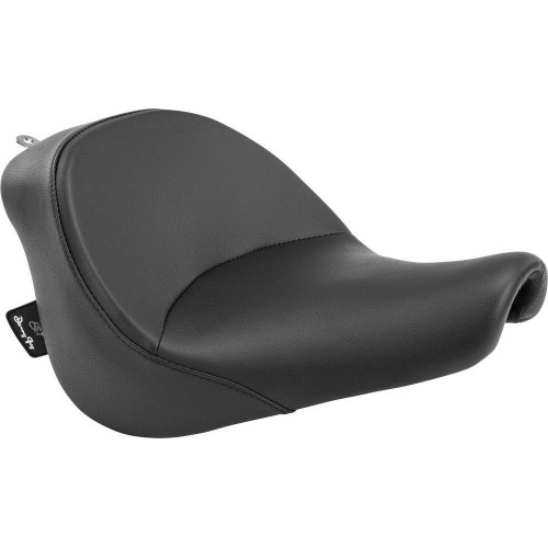 PartzBiz HD: 4418887-Danny Gray Bigist¬†Solo Seat Vinyl¬†Smooth Stitch Harley Softail 06-17