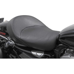 PartzBiz HD WP830-0403 - Danny Gray Bigist Solo Seat Vinyl Smooth Stitch Harley Sportster 04-18