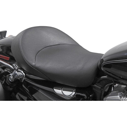 PartzBiz HD: 4418888-Danny Grey Bigist Solo Seat ไวนิลตะเข็บเรียบ Harley Sportster 04-18 PartzBiz HD: 4418888-Danny Grey Bigist Solo Seat ไวนิลตะเข็บเรียบ Harley Sportster 04-18