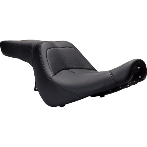 PartzBiz HD: 4418901-Danny Gray Lowist 2-up Black Leather Seat Harley for 06-10 FXST 07-17 FLSTF/B | FA-DGE-0292 PartzBiz HD: 4418901-Danny Gray Lowist 2-up Black Leather Seat Harley for 06-10 FXST 07-17 FLSTF/B | FA-DGE-0292