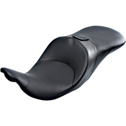 PartzBiz HD WP830-0124 - Danny Gray TourIST 2-up Air Seat Black Leather for Harley 08-17 FLH/T | FA-DGE-325 PartzBiz HD WP830-0124 - Danny Gray TourIST 2-up Air Seat Black Leather for Harley 08-17 FLH/T | FA-DGE-325