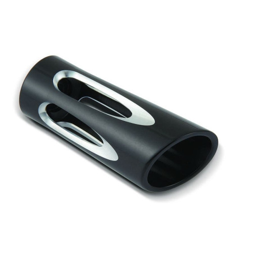 PartzBiz HD: 4418738-Arlen Ness Deep Cut Black Billet Shift / หมุดเบรคสำหรับ Harley หรือ Metric Models-06-473