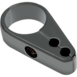 PartzBiz HD DS06580076 - Die-Cast Throttle/Idle Cable Clamp สีดำ 1 1/4” สายเคเบิลคู่สำหรับ Harley-Davidson; 0658-0076 จาก HD Aftermarket Superstore Eastern Performance Cycles