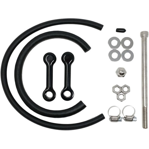 PartzBiz HD: 4418680-DK Custom Black 3 ” Billet Tank Lift Kit DK-DYN-TLK-3-DC Harley Dyna FXD 10-17 PartzBiz HD: 4418680-DK Custom Black 3 ” Billet Tank Lift Kit DK-DYN-TLK-3-DC Harley Dyna FXD 10-17