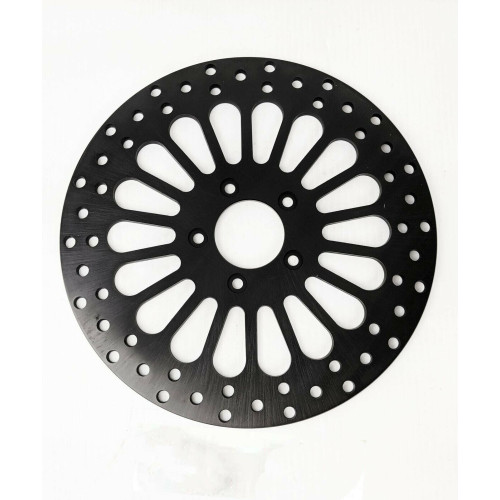 PartzBiz HD: 4418668-DNA Black Super Spoke Single Front 11.5 Disc Rotor Only Harley Touring Softail XL Dyna PartzBiz HD: 4418668-DNA Black Super Spoke Single Front 11.5 Disc Rotor Only Harley Touring Softail XL Dyna