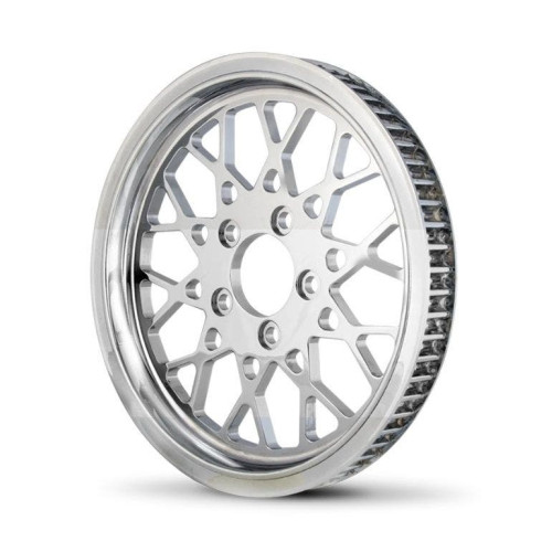 PartzBiz HD: 4418522-DNA Super Spoke Chrome 66 Tooth X 1” รอกหลัง Superspoke Custom Harley HD - M-PL-0166 PartzBiz HD: 4418522-DNA Super Spoke Chrome 66 Tooth X 1” รอกหลัง Superspoke Custom Harley HD - M-PL-0166