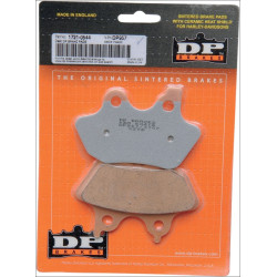 PartzBiz HD DSDP918 - DP Brakes Sintered Metal Front & Rear Brake Pads for Harley Big Twin 00-04 DP-918 OEM 44082-00A PartzBiz HD DSDP918 - DP Brakes Sintered Metal Front & Rear Brake Pads for Harley Big Twin 00-04 DP-918 OEM 44082-00A