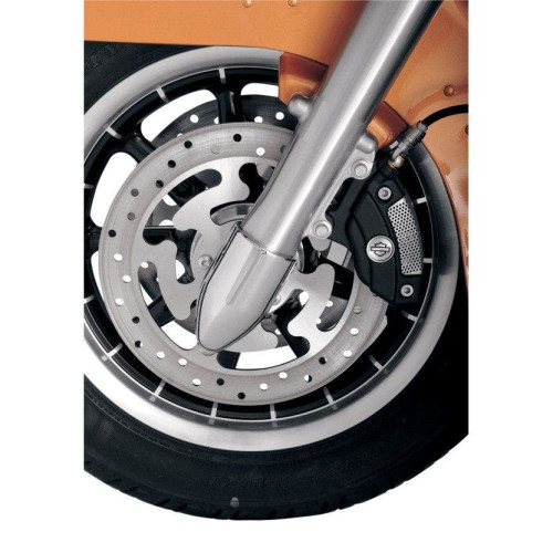 PartzBiz HD: 4418434-Drag 0214-0335 Smooth Chrome Bullet Axle Caps Front 25mm Harley Touring FLH/T | 0214-0335 PartzBiz HD: 4418434-Drag 0214-0335 Smooth Chrome Bullet Axle Caps Front 25mm Harley Touring FLH/T | 0214-0335