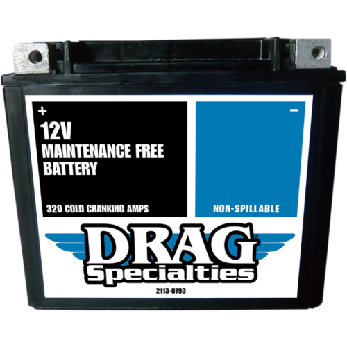 PartzBiz HD: 4418361-Drag 12v 310cca YTX20H FT Factory-Activated High Performance AGM Battery 
