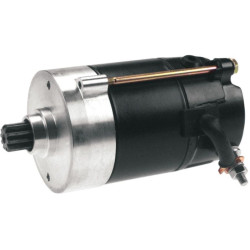 PartzBiz HD DS801007 - Drag 1.4kw Black High Performance Prestolite Starter Harley Pre-89 Big Twin | 80-1007 เปลี่ยน OEM 31463-88T