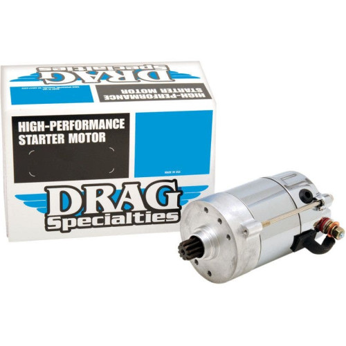 PartzBiz HD: 4418367-Drag 1.4kw Chrome ประสิทธิภาพสูง Hitachi Starter Harley Pre-89 Big Twin | 80-1006 เปลี่ยน OEM 31570-73 PartzBiz HD: 4418367-Drag 1.4kw Chrome ประสิทธิภาพสูง Hitachi Starter Harley Pre-89 Big Twin | 80-1006 เปลี่ยน OEM 31570-73