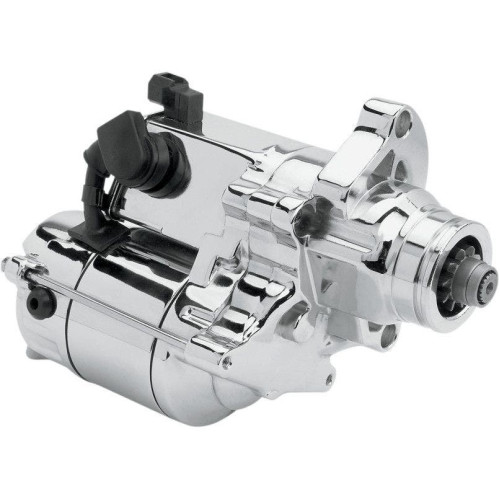 PartzBiz HD: 4418369-Drag 1.4kw Chrome High Performance OEM Replacement Starter Harley 07-16 Big Twin | 2110-0248 Repl OEM 31621-06A PartzBiz HD: 4418369-Drag 1.4kw Chrome High Performance OEM Replacement Starter Harley 07-16 Big Twin | 2110-0248 Repl OEM 31621-06A