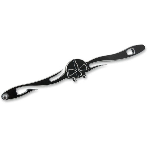 PartzBiz HD: 4418375-Drag 1601-0494 Black Machined Split Skull Custom Shift Linkage Harley 99-18 FLH/T PartzBiz HD: 4418375-Drag 1601-0494 Black Machined Split Skull Custom Shift Linkage Harley 99-18 FLH/T