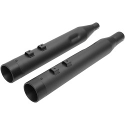 PartzBiz HD DS18011265 - Drag Black 4 ” พร้อมท่อไอเสีย Billet Tip Slip On สีดำ Harley FLH/T Milwaukee 8 PartzBiz HD DS18011265 - Drag Black 4 ” พร้อมท่อไอเสีย Billet Tip Slip On สีดำ Harley FLH/T Milwaukee 8