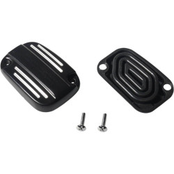 PartzBiz HD DS06110190 - Drag Black Front Brake Master Cylinder Cover with Gasket Harley Touring FL 08-18 PartzBiz HD DS06110190 - Drag Black Front Brake Master Cylinder Cover with Gasket Harley Touring FL 08-18