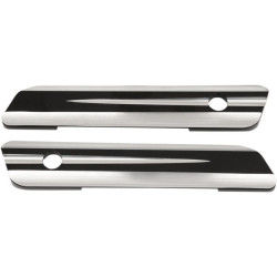 PartzBiz HD DS35011088 - Drag Black Machined Saddlebag Hinge Billet Latch Covers for Harley 14-16 Touring | 3501-1088 PartzBiz HD DS35011088 - Drag Black Machined Saddlebag Hinge Billet Latch Covers for Harley 14-16 Touring | 3501-1088