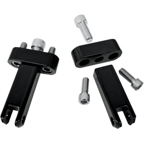 PartzBiz HD: 4418252-ลากกระดานพื้นผู้โดยสารสีดำไปยังหมุดแปลง Mounts Harley Touring FLH/T PartzBiz HD: 4418252-ลากกระดานพื้นผู้โดยสารสีดำไปยังหมุดแปลง Mounts Harley Touring FLH/T