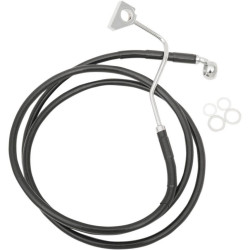 PartzBiz HD DS17414507 - Drag Stainless Black Vinyl Extended Length Front Brake Line +6" Overall 70ÔøΩ" | 1741-4507 PartzBiz HD DS17414507 - Drag Stainless Black Vinyl Extended Length Front Brake Line +6" Overall 70ÔøΩ" | 1741-4507