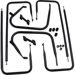 PartzBiz HD DS35011248 - Drag Black Saddlebags Guards Support Kit OE Repl 9089209 Harley Touring 09-13 PartzBiz HD DS35011248 - Drag Black Saddlebags Guards Support Kit OE Repl 9089209 Harley Touring 09-13