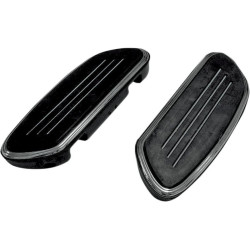 PartzBiz HD DS16210350 - Drag Black Sweeper กวาดพื้นผู้โดยสารสไตล์ Harley FLT/H FL Softail - 1621-0350