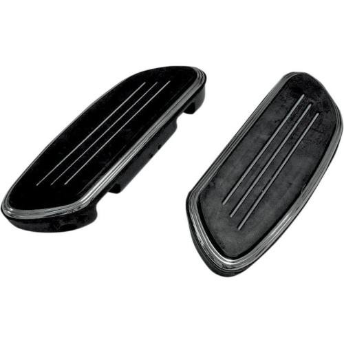 PartzBiz HD: 4418203-Drag Black Sweeper กวาดพื้นผู้โดยสารสไตล์ Harley FLT/H FL Softail - 1621-0350
