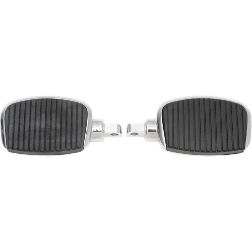 PartzBiz HD: 4418149-Drag Chrome 3” แผ่นยางปูพื้นพร้อมหมุดตัวผู้สำหรับ Harley หรือเมตริก | 1621-0722 PartzBiz HD: 4418149-Drag Chrome 3” แผ่นยางปูพื้นพร้อมหมุดตัวผู้สำหรับ Harley หรือเมตริก | 1621-0722