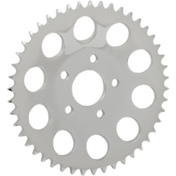PartzBiz HD DS12100608 - Drag Chrome 48 Tooth .23" Offset Dished Rear Wheel Sprocket 530 Chain 86-99 HD | 1210-0608 PartzBiz HD DS12100608 - Drag Chrome 48 Tooth .23" Offset Dished Rear Wheel Sprocket 530 Chain 86-99 HD | 1210-0608