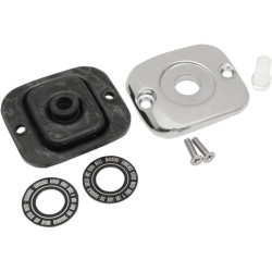 PartzBiz HD DS17310469 - Drag Chrome Front Brake Master Cylinder Cover for Harley XL Touring Softail Dyna Repl OEM 45004-96 PartzBiz HD DS17310469 - Drag Chrome Front Brake Master Cylinder Cover for Harley XL Touring Softail Dyna Repl OEM 45004-96