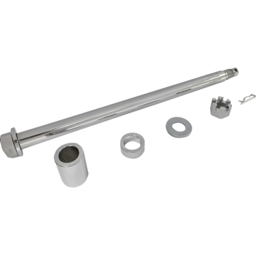 PartzBiz HD: 4418089-ชุดเพลาล้อหลัง Drag Chrome 0214-1964 Harley Touring FLT 00-01